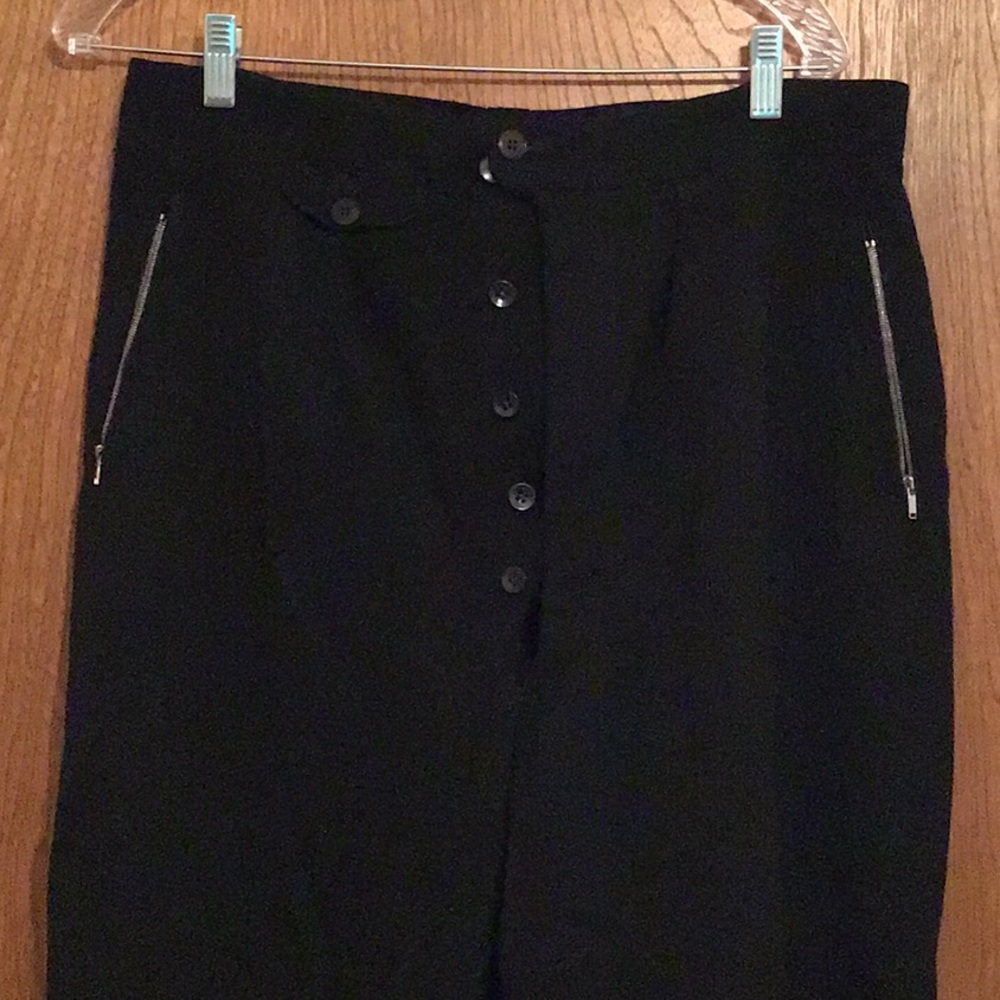 Vintage European men’s BLACK WOOL SKI PANTS* 32/34. - Picture 8 of 12